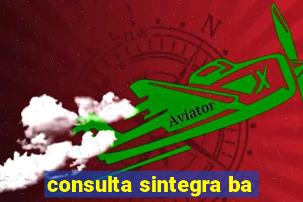 consulta sintegra ba